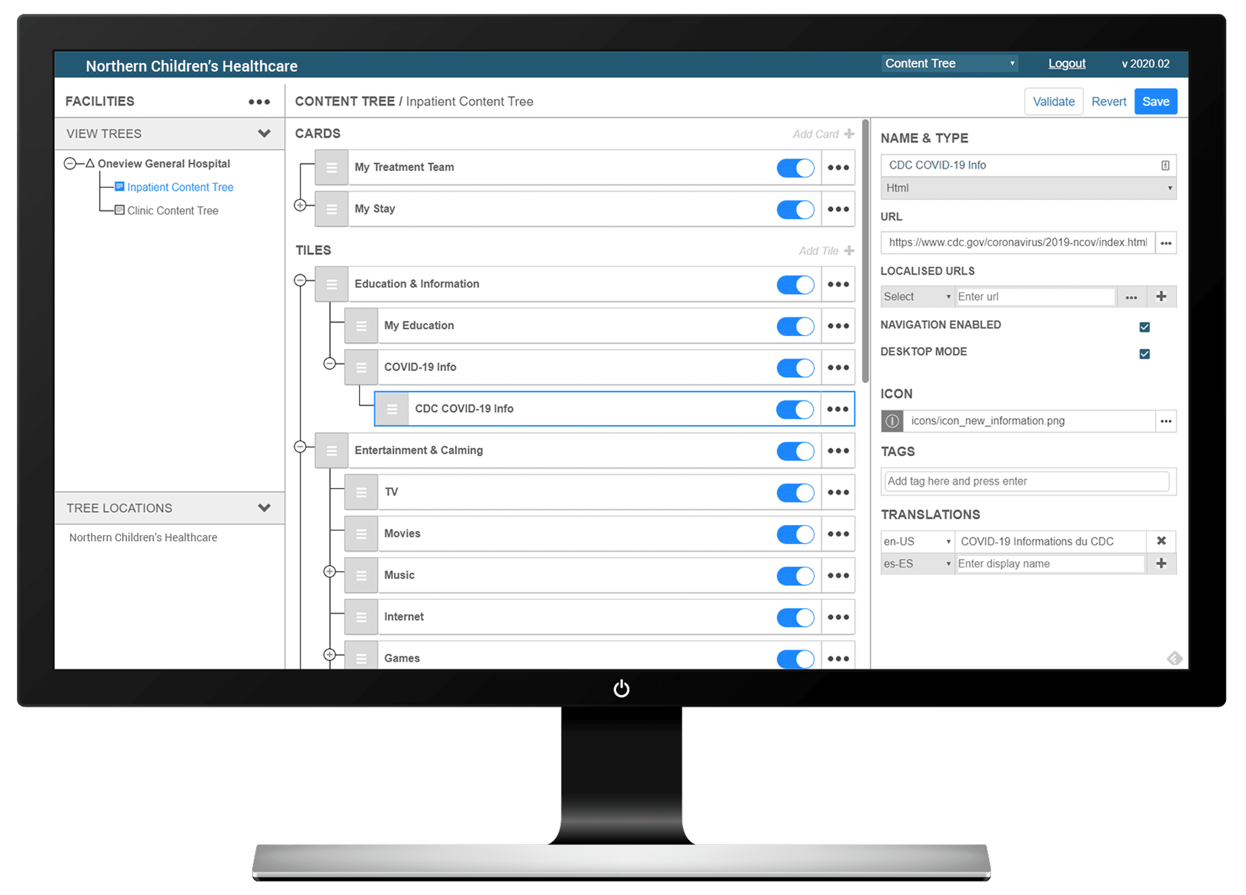 Cloud Enterprise Configuration Console