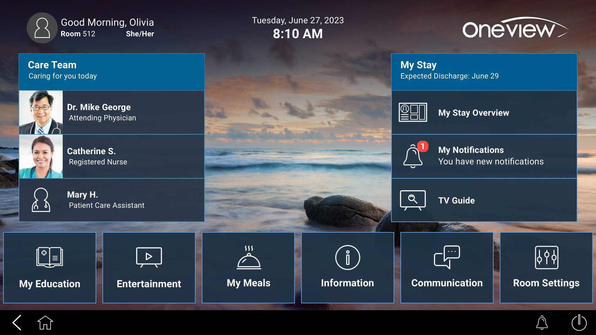 Home screen with MSO tile@2x