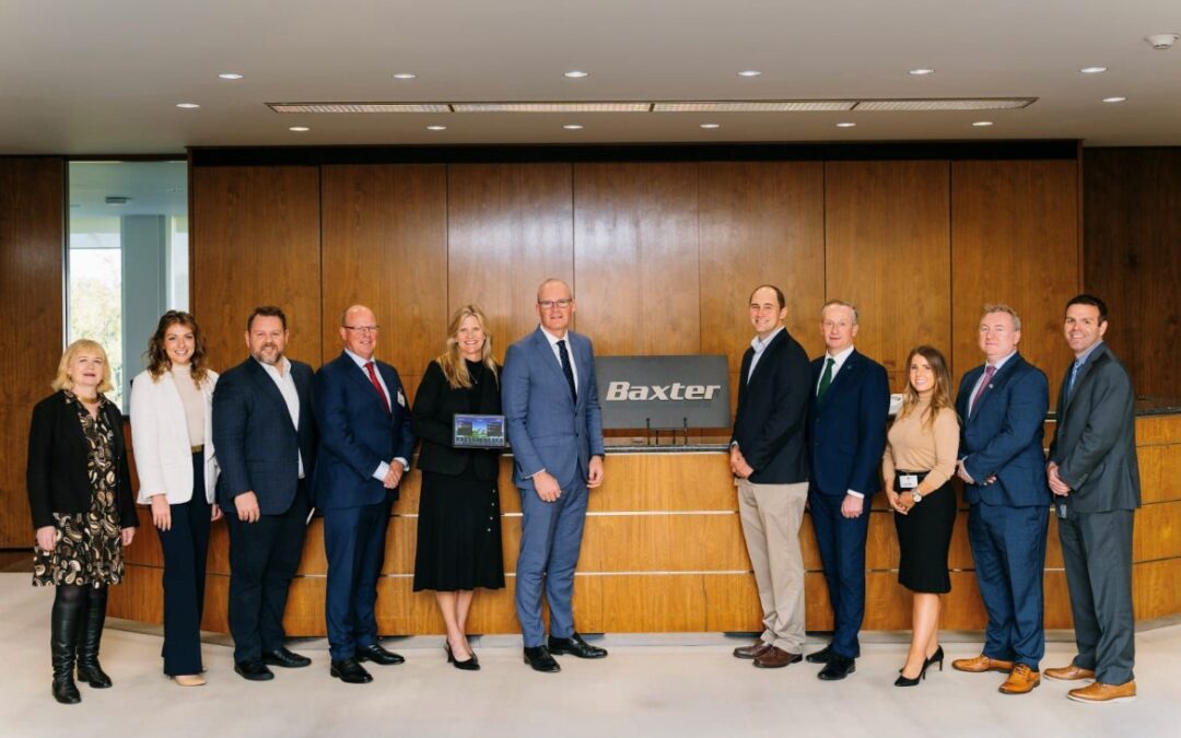 Oneview Healthcare and Baxter Announce Connected Care Collaboration During Meeting with Enterprise Ireland