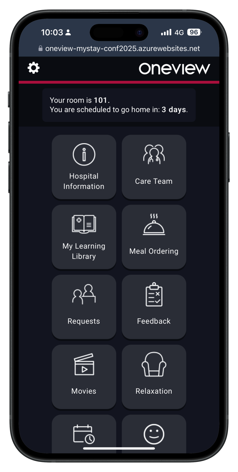 Oneview Mobile Patient Engagement Platform for Hospitals | Oneview